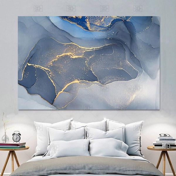 marble texture abstract poster gold blue wall art print modern style canvas ink painting nordic decorative picture home decor
marble texture abstract poster gold blue wall art print modern style canvas ink painting nordic decorative picture home decor