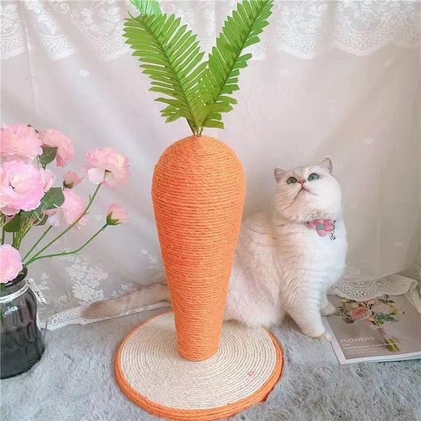 2021 new sisal cute cat climbing frame toy simulation carrot two color sisal grabbing board multifunctional pet products
2021 new sisal cute cat climbing frame toy simulation carrot two color sisal grabbing board multifunctional pet products