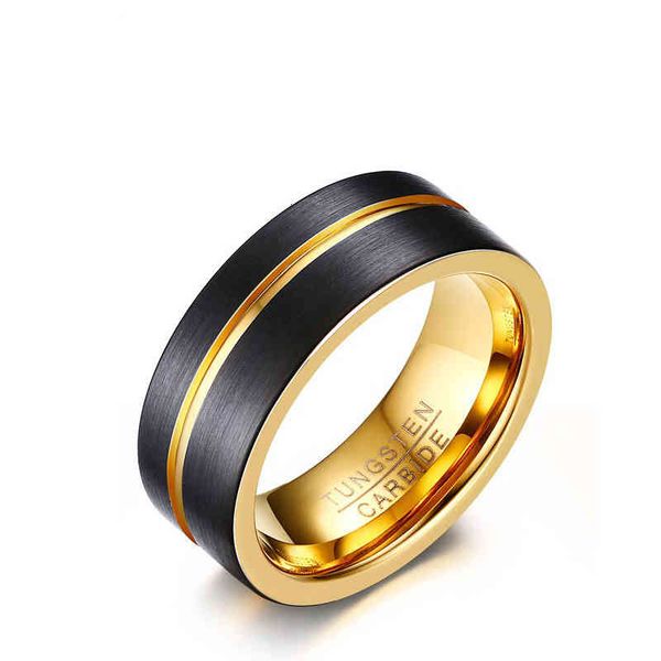ring 2021 fashion tungsten steel sand surface black + gold two-color men's straight, Silver
ring 2021 fashion tungsten steel sand surface black + gold two-color men's straight, Silver