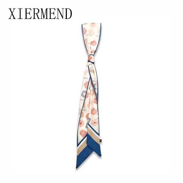 scarves 2021 wide - brimmed flower long small strip ribbon silk belt tied hair band with scarf women skinny, Blue;gray
scarves 2021 wide - brimmed flower long small strip ribbon silk belt tied hair band with scarf women skinny, Blue;gray