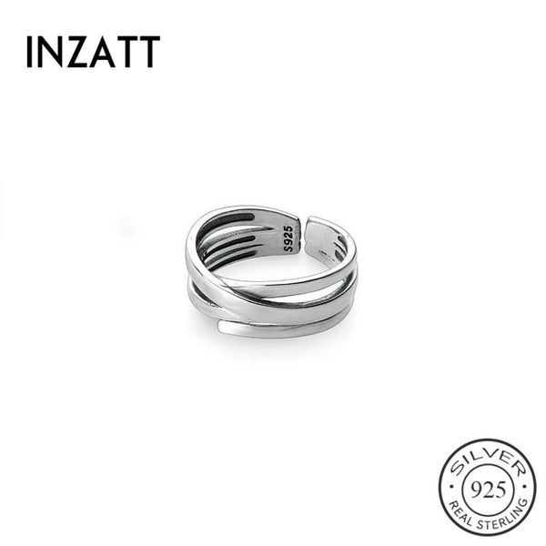 cluster rings inzareal 925 sterling silver vintage geometric adjustable ring for fashion woman party fine jewelry punk accessories gift, Golden;silver
cluster rings inzareal 925 sterling silver vintage geometric adjustable ring for fashion woman party fine jewelry punk accessories gift, Golden;silver