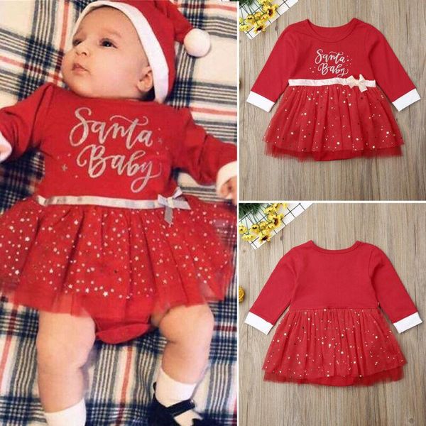 girl's dresses born infant baby girl xmas christmas red dress long sleeve bow sequins tutu party for costumes, Red;yellow
girl's dresses born infant baby girl xmas christmas red dress long sleeve bow sequins tutu party for costumes, Red;yellow