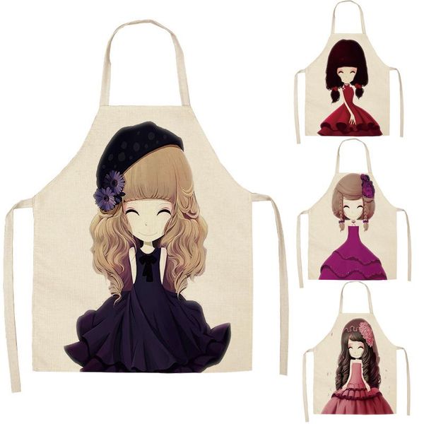 aprons lovely girl printed kitchen linen for women home cooking baking waist coffee bib pinafore cleaning tools 68x55cm
aprons lovely girl printed kitchen linen for women home cooking baking waist coffee bib pinafore cleaning tools 68x55cm