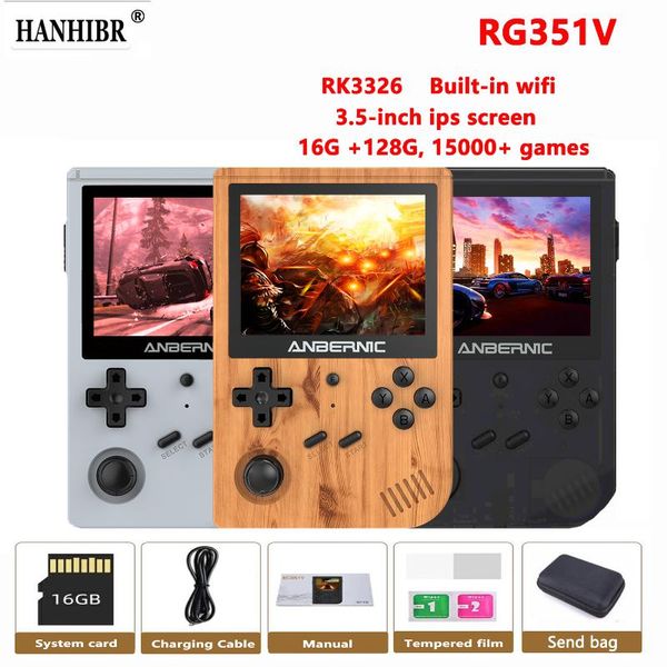 anberni rg351v retro game console rk3326 handheld game player 3.5" built in wifi games emulators for ps1 n64 linux system
anberni rg351v retro game console rk3326 handheld game player 3.5" built in wifi games emulators for ps1 n64 linux system