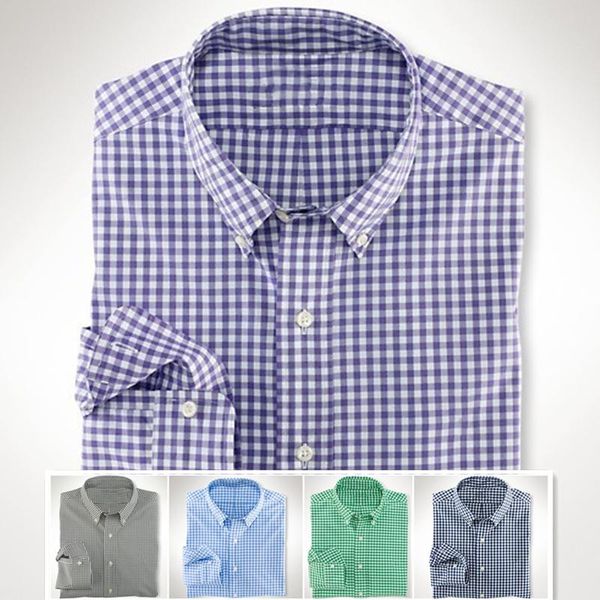 men's casual shirts homme small horse lattice cotton thick camisa masculina men long sleeve dress business slim, White;black
men's casual shirts homme small horse lattice cotton thick camisa masculina men long sleeve dress business slim, White;black