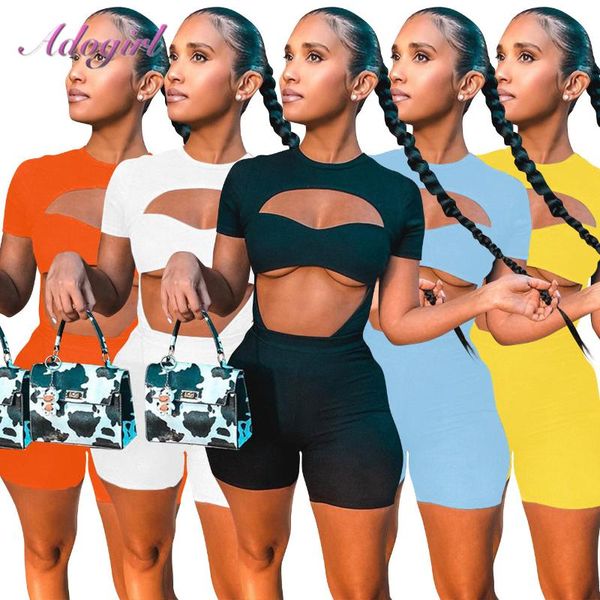 women's tracksuits fitness yoga sporty two piece set summer suit solid short sleeve cut out jumpsuit t-shirt bikers shorts outfit track, Gray
women's tracksuits fitness yoga sporty two piece set summer suit solid short sleeve cut out jumpsuit t-shirt bikers shorts outfit track, Gray