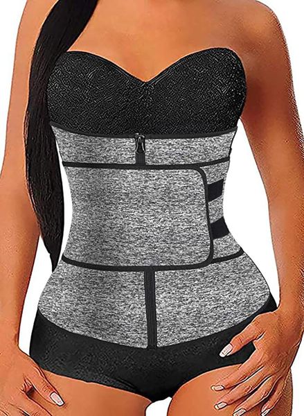 waist support fitness shaper belt sheath belly reducing tummy sweat shapewear workout corset women trainer, Black;gray
waist support fitness shaper belt sheath belly reducing tummy sweat shapewear workout corset women trainer, Black;gray