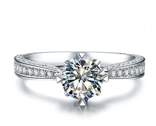 cluster rings gorgeous 1ct brilliant engagement ring 925 sterling silver jewelry for women micro-paved dazzle, Golden;silver
cluster rings gorgeous 1ct brilliant engagement ring 925 sterling silver jewelry for women micro-paved dazzle, Golden;silver