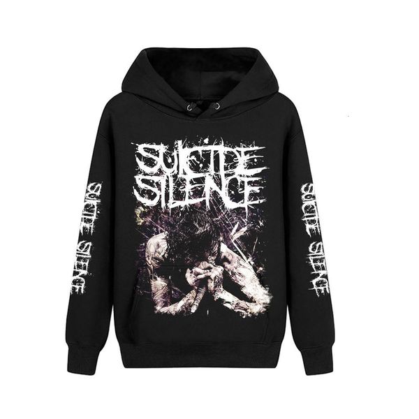 men's casual shirts 8 designs suicide silence band pollover sweatshirt rock nice soft warm hoodies punk heavy metal sudadera rocker fle, White;black
men's casual shirts 8 designs suicide silence band pollover sweatshirt rock nice soft warm hoodies punk heavy metal sudadera rocker fle, White;black
