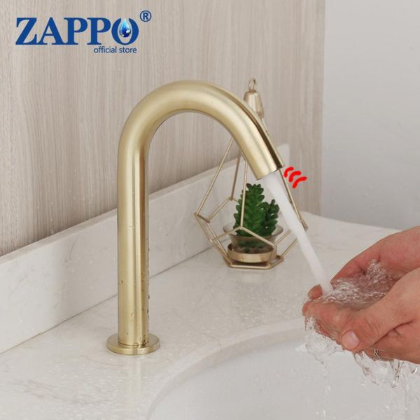 bathroom sink faucets zappo brush gold automatic infrared hands touchless faucet sensor tap cold water saving basin mixer
bathroom sink faucets zappo brush gold automatic infrared hands touchless faucet sensor tap cold water saving basin mixer