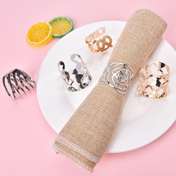 napkin rings 1pcs back pattern metallic wedding table decoration hollow out family gatherings everyday use buckle holder
napkin rings 1pcs back pattern metallic wedding table decoration hollow out family gatherings everyday use buckle holder