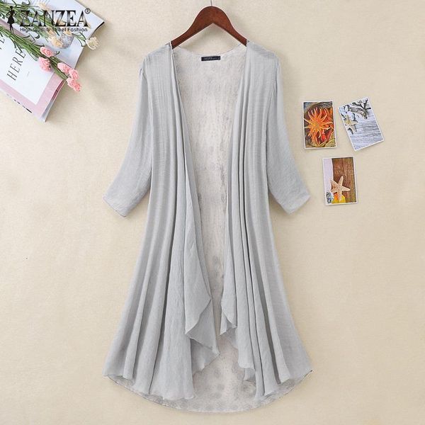 2021 new zanzea summer lace crochet cardigan women beach kimono bohemian long shirt casual blouse femme open front 3/4 sleeve tunic g08, White;black
2021 new zanzea summer lace crochet cardigan women beach kimono bohemian long shirt casual blouse femme open front 3/4 sleeve tunic g08, White;black