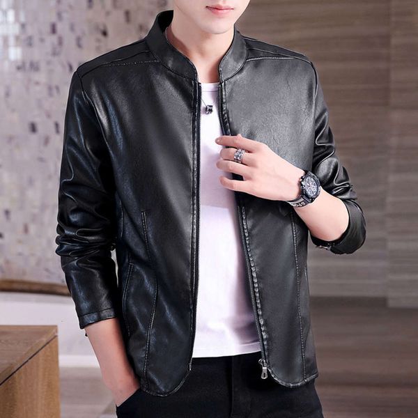 spring new locomotive korean loose and handsome couple's leather jacket men's fashionwinter, Black;brown
spring new locomotive korean loose and handsome couple's leather jacket men's fashionwinter, Black;brown