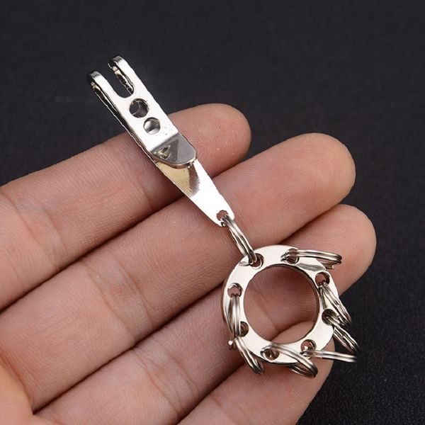 outdoor edc tool suspension clip ring stainless steel wallet key mountaineering clasp quick hanging equipment
outdoor edc tool suspension clip ring stainless steel wallet key mountaineering clasp quick hanging equipment
