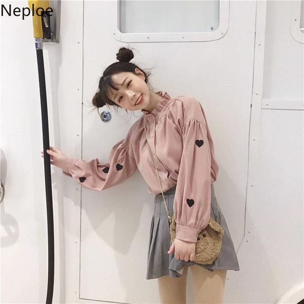 neploe women blouses 2021 fashion puff sleeve female shirt heart embroidery korean clothes blouse white pink shirts 38325
neploe women blouses 2021 fashion puff sleeve female shirt heart embroidery korean clothes blouse white pink shirts 38325