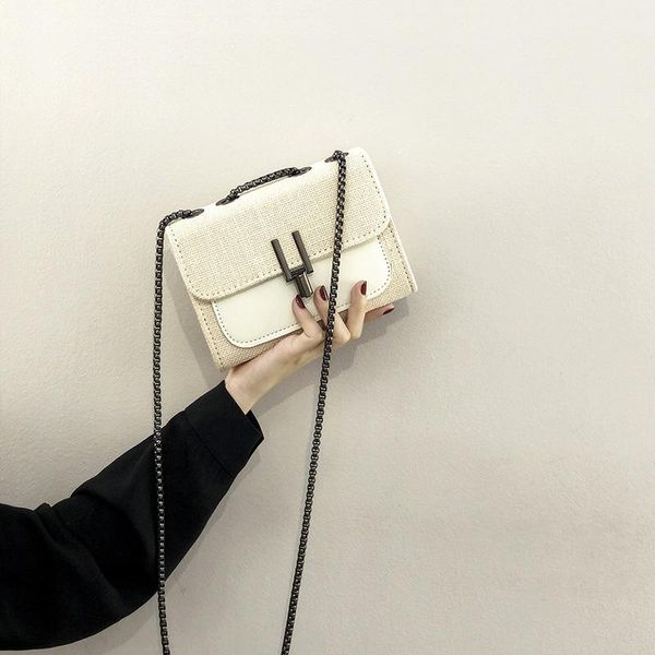 shoulder bags handbag fashion metal buckle black white canvas women bag quality chain messenger classic lady small square
shoulder bags handbag fashion metal buckle black white canvas women bag quality chain messenger classic lady small square