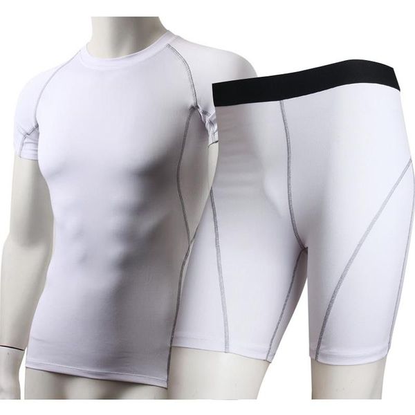 gym clothing mens compression tights running set quick dry fitness tracksuit short sleeve t-shirt demax shorts yoga men's sportswear, White;black
gym clothing mens compression tights running set quick dry fitness tracksuit short sleeve t-shirt demax shorts yoga men's sportswear, White;black