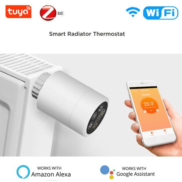 smart home control trv room heating radiator thermostat with tuya zigbee gateway mini valve
smart home control trv room heating radiator thermostat with tuya zigbee gateway mini valve