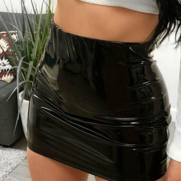 4colors women bright leather bodycon slim mini skirt hight waist solid color s xl size clubwear lady summer fashion clothes, Black
4colors women bright leather bodycon slim mini skirt hight waist solid color s xl size clubwear lady summer fashion clothes, Black