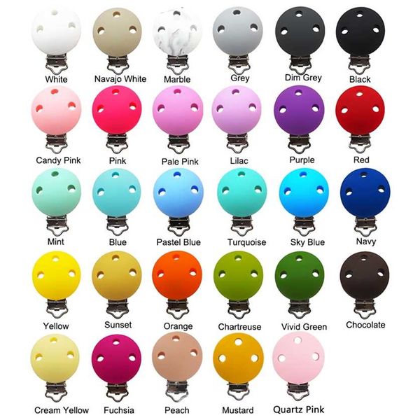 chenkai 10pcs silicone round clip diy baby pacifier dummy teether soother nursing jewelry toy accessory holder teething clips 220209
chenkai 10pcs silicone round clip diy baby pacifier dummy teether soother nursing jewelry toy accessory holder teething clips 220209