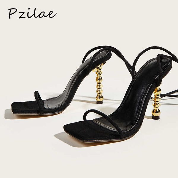 pzilae summer women sandals square toe lace up women gladiator sandals metal high heels party shoes black size 41 210715
pzilae summer women sandals square toe lace up women gladiator sandals metal high heels party shoes black size 41 210715