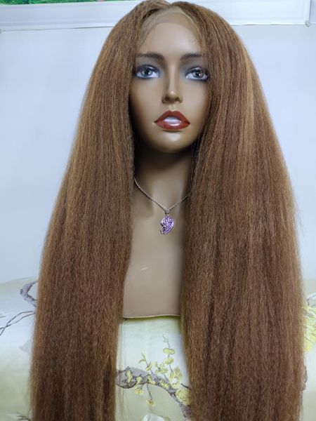 synthetic wigs yaki 180% density 26 inch long kinky straight brown lace front wig for black women daily cosplay heat resistant
synthetic wigs yaki 180% density 26 inch long kinky straight brown lace front wig for black women daily cosplay heat resistant
