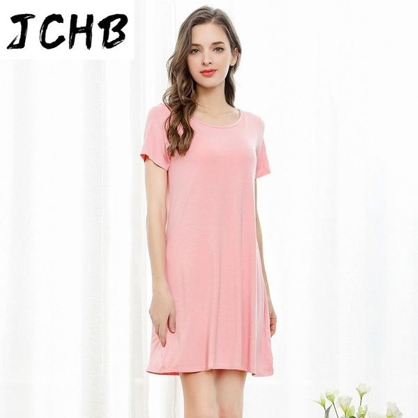 jchb 2021 summer nightdress women nightgown solid short sleeve sleep chest pad nightwear nightie one-piece casual sleepwear, Black;red
jchb 2021 summer nightdress women nightgown solid short sleeve sleep chest pad nightwear nightie one-piece casual sleepwear, Black;red