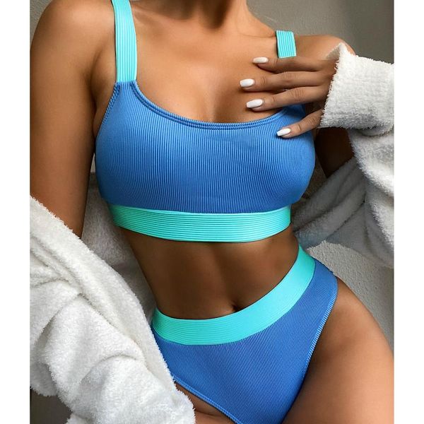 women's swimwear color block high waist bikini set ladies u-neck swimsuit padded bras swimming trunks bathing suit for vocation, White;black
women's swimwear color block high waist bikini set ladies u-neck swimsuit padded bras swimming trunks bathing suit for vocation, White;black