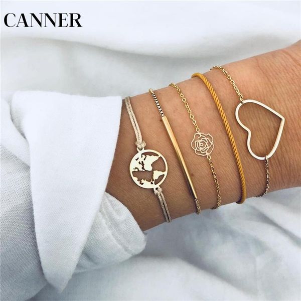link, chain canner 5pcs elegant f bracelet jewelry for women rose flower bangle cufgold color heart shape hollow set mix style r4, Black
link, chain canner 5pcs elegant f bracelet jewelry for women rose flower bangle cufgold color heart shape hollow set mix style r4, Black