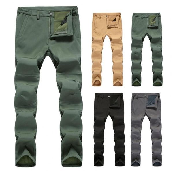 men's pants outdoor solid color waterproof windproof mid waist male trousers for climbing, Black
men's pants outdoor solid color waterproof windproof mid waist male trousers for climbing, Black