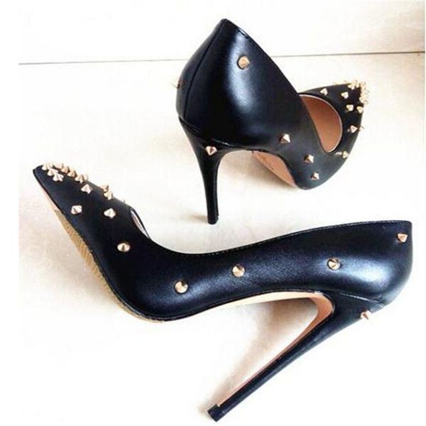 dress shoes gorgeous rivets pointed-toe high heel pumps women black white gold rivals cm 12 lady party
dress shoes gorgeous rivets pointed-toe high heel pumps women black white gold rivals cm 12 lady party