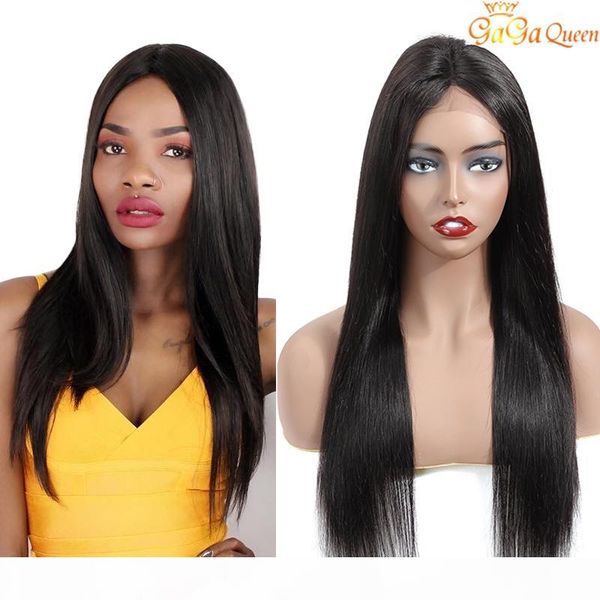 4x4 silky straight lace front wig brazilian virgin human hair lace wigs for women natural color gagaqueen hair, Black;brown
4x4 silky straight lace front wig brazilian virgin human hair lace wigs for women natural color gagaqueen hair, Black;brown