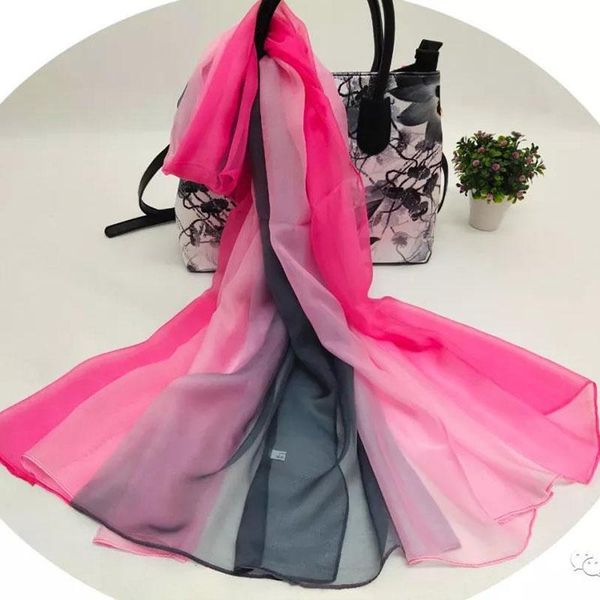 scarves dankeyisi real silk scarf women long pure female big shawl all-match colorful beach cover up 180*110, Blue;gray
scarves dankeyisi real silk scarf women long pure female big shawl all-match colorful beach cover up 180*110, Blue;gray
