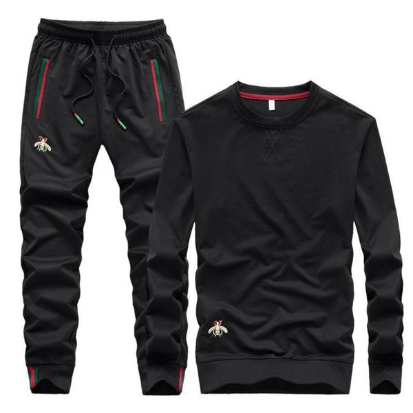men's tracksuits 2021 autumn embroidered fashion pant o-neck long sved casual suit tracksuit men track two piece streetwear cloth sweat, Gray
men's tracksuits 2021 autumn embroidered fashion pant o-neck long sved casual suit tracksuit men track two piece streetwear cloth sweat, Gray