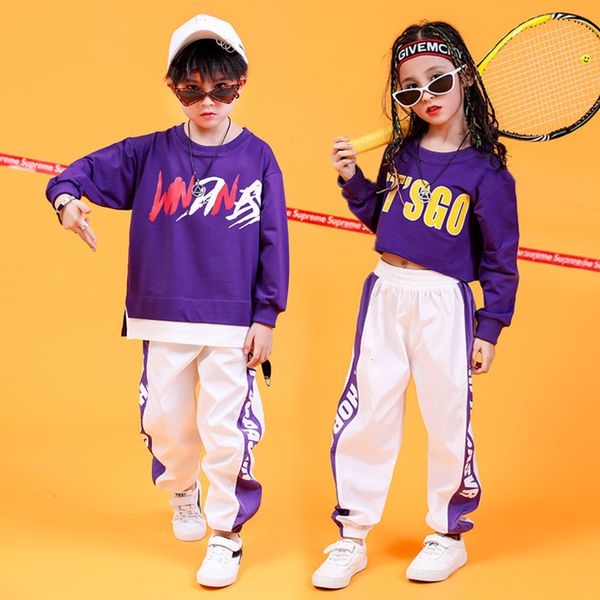 fashion hip hop clothing set for teenage girls cotton children's sports suits streetwear crop and trousers dance clothes, White
fashion hip hop clothing set for teenage girls cotton children's sports suits streetwear crop and trousers dance clothes, White