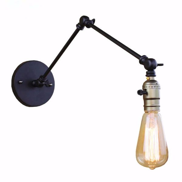 wall lamp simple vintage iron flexible with switch lights bedroom foyer indoor lighting e27 bulbs holder 110-240v
wall lamp simple vintage iron flexible with switch lights bedroom foyer indoor lighting e27 bulbs holder 110-240v