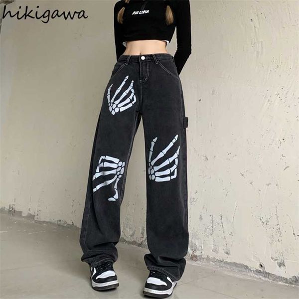 hikigawa jeans for women bottoms korean fashion wide leg pants high waist straight trousers streetwear pantalon 211118, Blue
hikigawa jeans for women bottoms korean fashion wide leg pants high waist straight trousers streetwear pantalon 211118, Blue