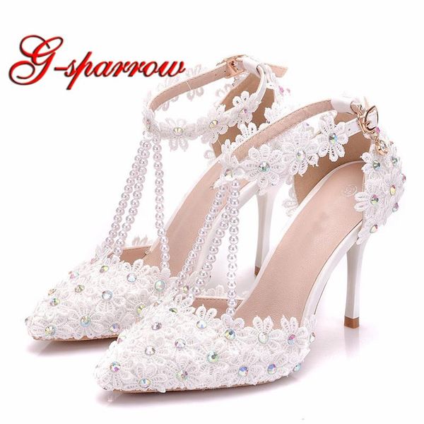 dress shoes 2021 pointed toe women high heel ankle straps wedding beautiful white lace bride bridemaid size, Black
dress shoes 2021 pointed toe women high heel ankle straps wedding beautiful white lace bride bridemaid size, Black