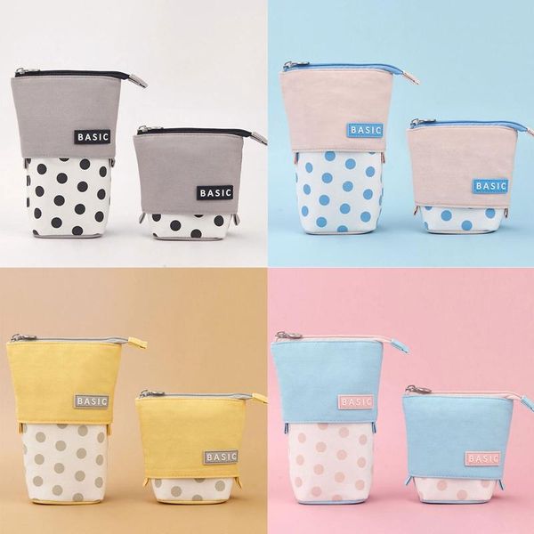 pencil bags drop-down wave point case large capacity canvas student cute retractable creative stationery
pencil bags drop-down wave point case large capacity canvas student cute retractable creative stationery