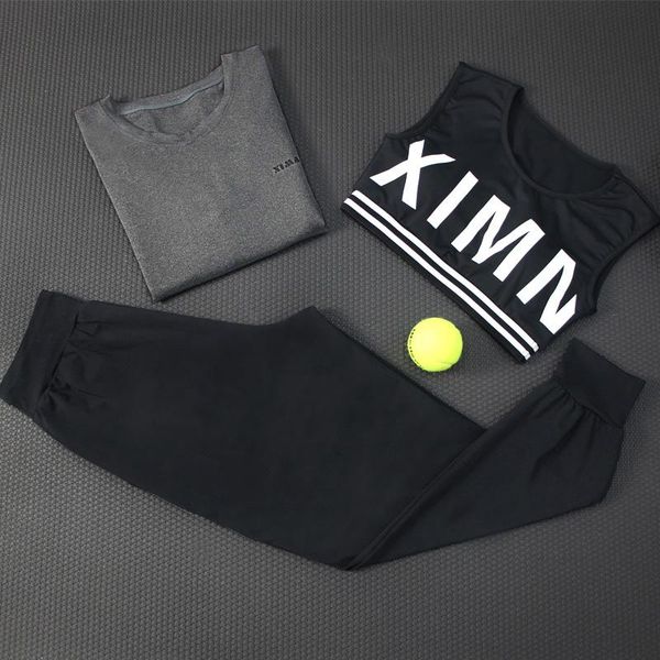 2021 new women' s yoga suit set sport bra long sleeve shirts pants 3 pieces fitness clothing gym breathable sportswear for women, White;red
2021 new women' s yoga suit set sport bra long sleeve shirts pants 3 pieces fitness clothing gym breathable sportswear for women, White;red