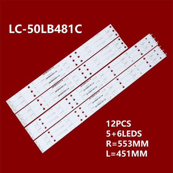led strip for 50pft5300 50063 50064 x-50026001 yx-50026011 e506 e505 tpt500j1-hvn07.u5004c5008t lc-50lb481c lb50045
led strip for 50pft5300 50063 50064 x-50026001 yx-50026011 e506 e505 tpt500j1-hvn07.u5004c5008t lc-50lb481c lb50045