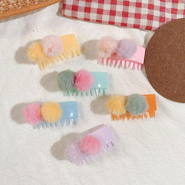 new korean sweet girl simple cute colorful hair ball hairpins headwear fashion children's barrettes kids hair accessories, Slivery;white
new korean sweet girl simple cute colorful hair ball hairpins headwear fashion children's barrettes kids hair accessories, Slivery;white