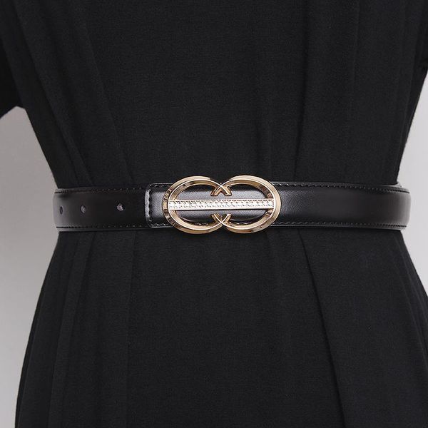 belts women's runway fashion genuine leather cummerbunds female dress corsets waistband decoration narrow belt tb1489, Black;brown
belts women's runway fashion genuine leather cummerbunds female dress corsets waistband decoration narrow belt tb1489, Black;brown
