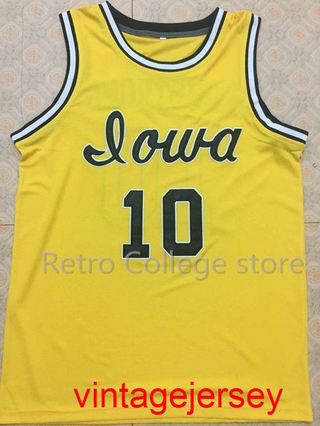 #10 b.j. armstrong iowa hawkeyes college basketball jersey retro throwback customize any size number and player name, Black
#10 b.j. armstrong iowa hawkeyes college basketball jersey retro throwback customize any size number and player name, Black