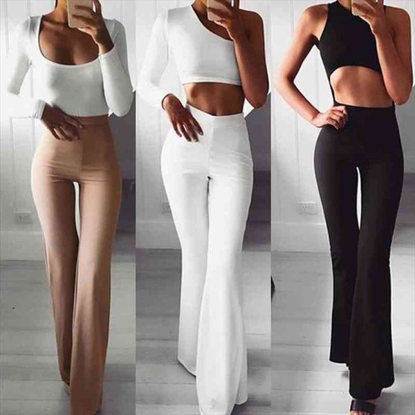 summer autumn solid elegant female lady womens palazzo flared killer legs pants high waist ol ladies career long trousers, Black;white
summer autumn solid elegant female lady womens palazzo flared killer legs pants high waist ol ladies career long trousers, Black;white