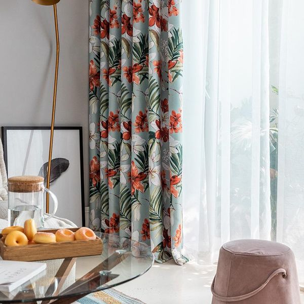 curtain & drapes modern pastoral printed blackout curtains for living room bedroom floral window custom tulle blind
curtain & drapes modern pastoral printed blackout curtains for living room bedroom floral window custom tulle blind