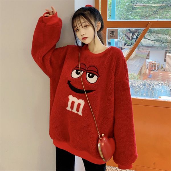 2021 hooded new lamb wool sweat shirt female heing coat women plus thicken sportswear short keep warm tracksuit a166 8em8, Black
2021 hooded new lamb wool sweat shirt female heing coat women plus thicken sportswear short keep warm tracksuit a166 8em8, Black