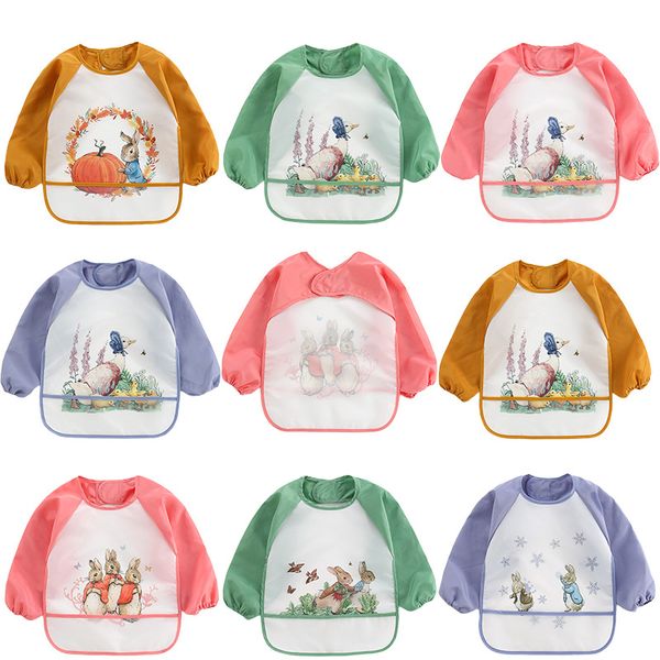 easter baby toddler bib overall waterproof rabbit print girl boy burp cloths long sleeve cartoon kid feeding smock apron eating coverall clo
easter baby toddler bib overall waterproof rabbit print girl boy burp cloths long sleeve cartoon kid feeding smock apron eating coverall clo