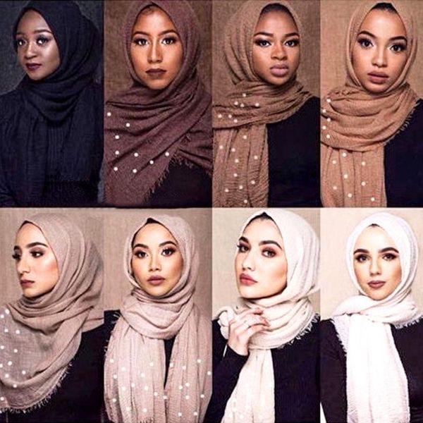 scarves 2021 cool tassel cotton yarn with pearl accessories malaysia turban muslim linen pleated monochrome female scarf shawl, Blue;gray
scarves 2021 cool tassel cotton yarn with pearl accessories malaysia turban muslim linen pleated monochrome female scarf shawl, Blue;gray