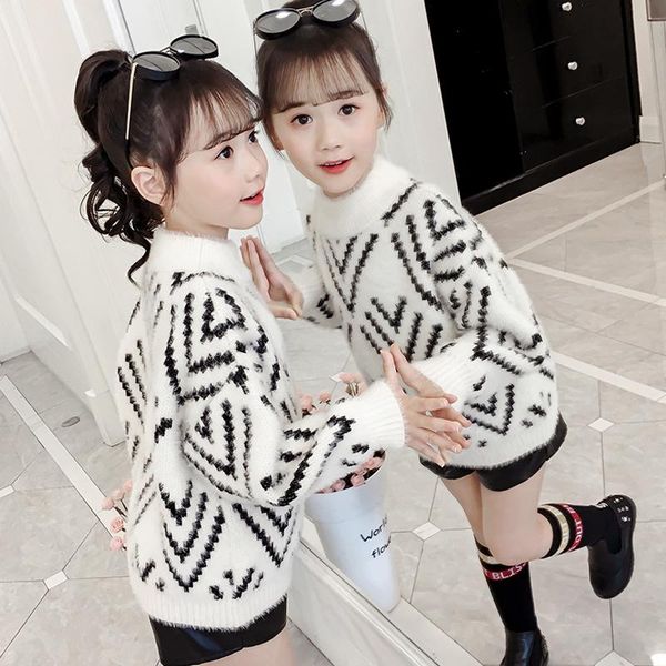 pullover fashion knitting autumn spring winter sweater baby girls kids children's warm plus velvet thicken princess high quality, Blue
pullover fashion knitting autumn spring winter sweater baby girls kids children's warm plus velvet thicken princess high quality, Blue